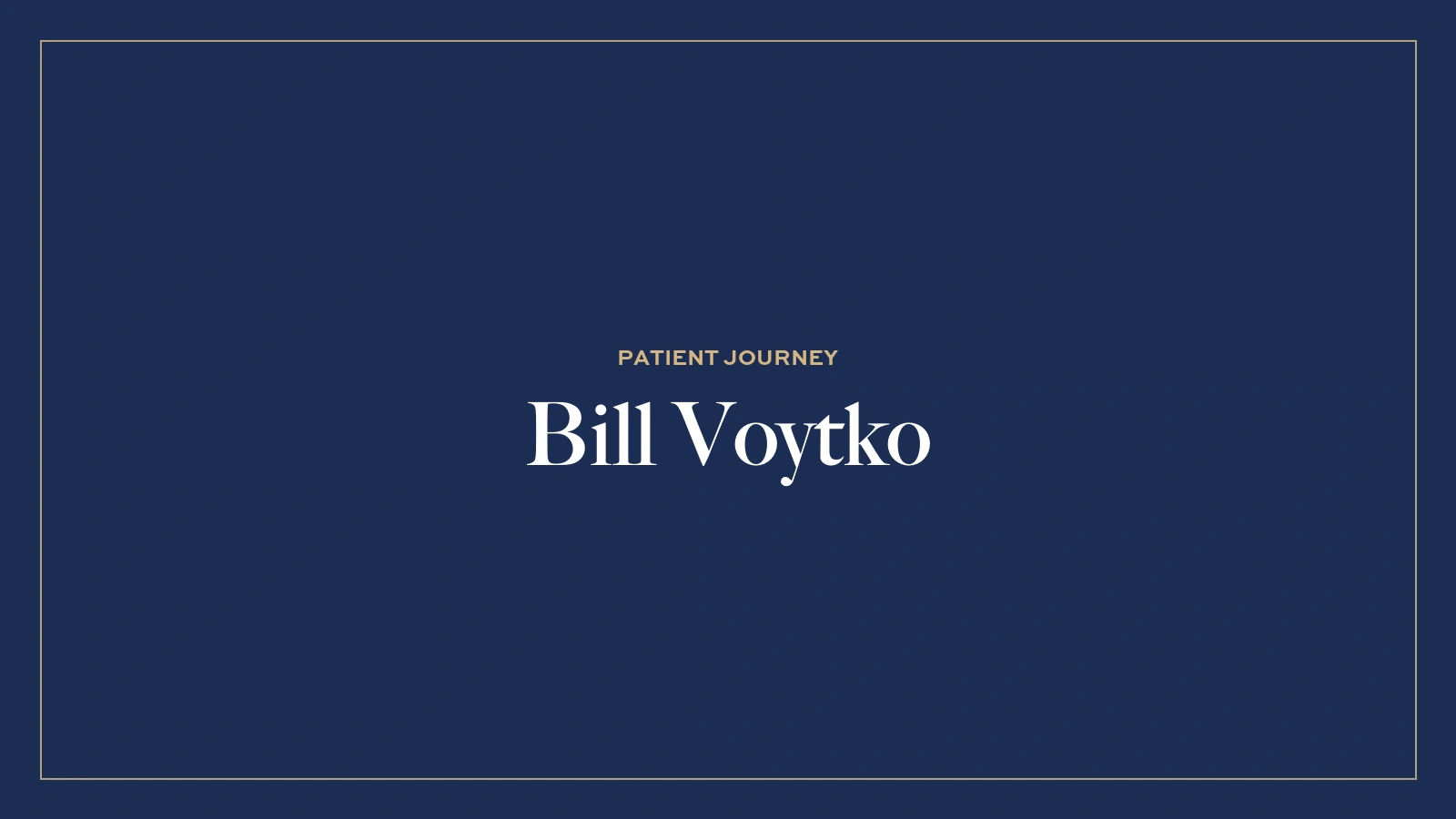 Bill Voytko's Polytrauma Recovery, Tracheostomy Decannulation, and Rehabilitation Journey — Ohman Family Living at Briar