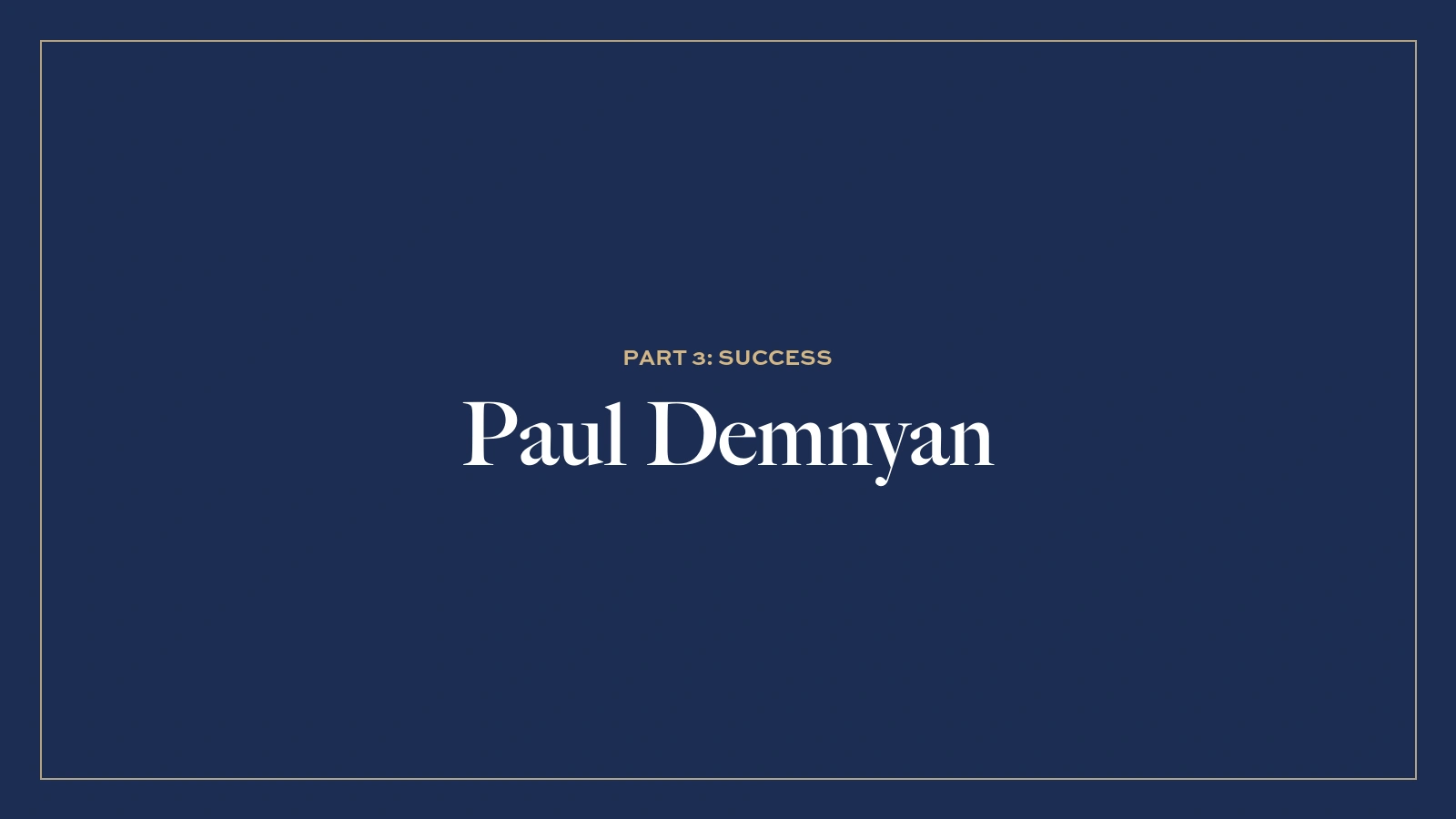 Paul Demnyan's Ventilator Weaning and Trach Removal Recovery Story — Ohman Family Living at Briar